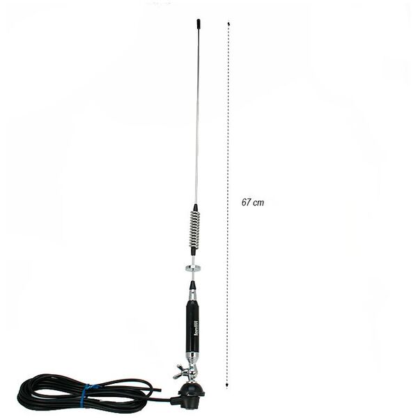 Lemm Antenne Z2000 AT106 Antenna CB veicolare inclinabile (ideale per camper)