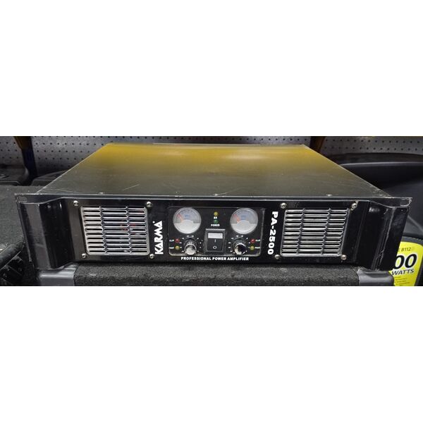 KARMA PA 2500 - AMPLIFICATORE FINALE DI POTENZA 2 X 400W