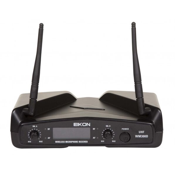 Eikon WM300DH By Proel Radiomicrofoni UHF Doppio Archetto + Spillo