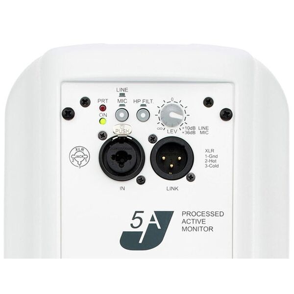 FBT J5A Cassa Acustica Diffusore Attivo Biamplificato 120W White
