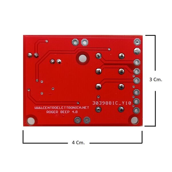 Scheda Roger Beep Colt SMD 4.8 per Apparati Radio Ricetrasmittenti CB