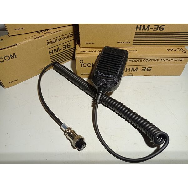 Icom HM-36 MICROFONO DA PALMO CON PULSANTI UP/DOWN