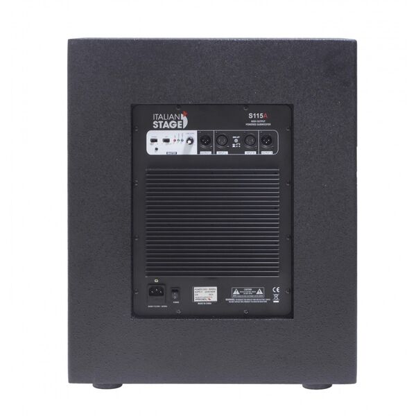 Italian Stage IS S115A By Proel Subwoofer amplificato in legno 700W