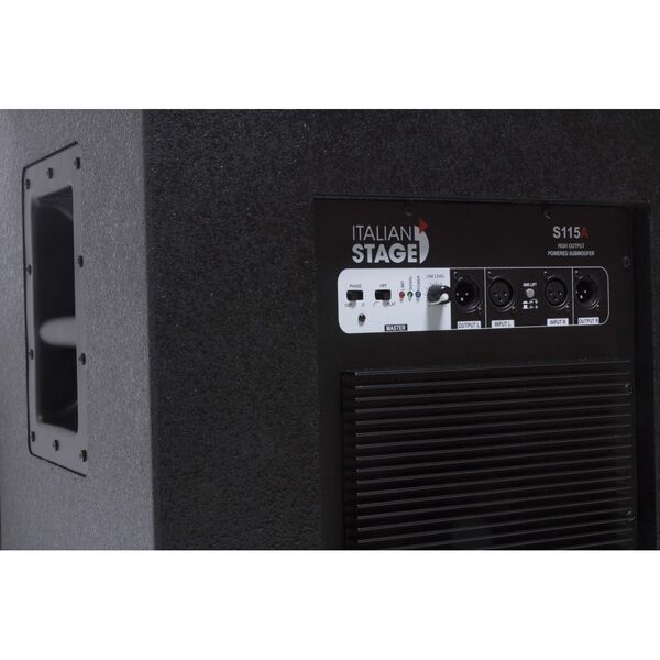Italian Stage IS S115A By Proel Subwoofer amplificato in legno 700W
