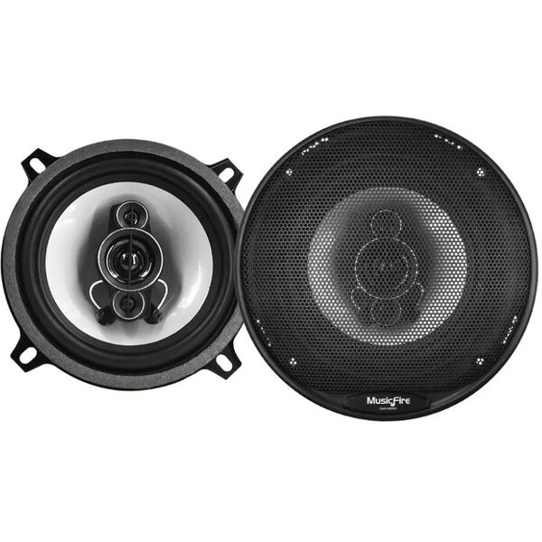 Coppia altoparlanti 4 vie per auto con griglia 5" 350W 130 mm.