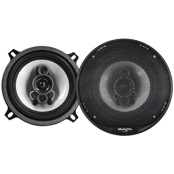 Coppia altoparlanti 4 vie per auto con griglia 5" 350W 130 mm.