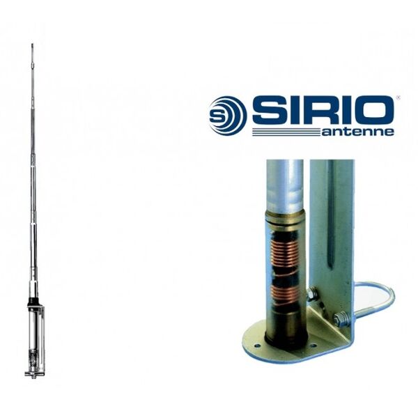 Sirio  GPV 1/2 Antenna da Base, Frequenza 26.10-29.7 MHz, Guadagno 2,15 dBi