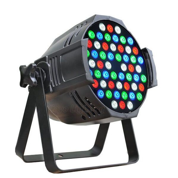 Par LED 54x3W RGBW 8CH DMX Strobo