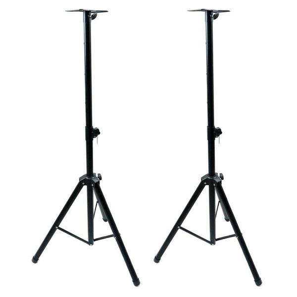 STATIVI SUPPORTI ASTE PER CASSE ACUSTICHE CON BASE D’APPOGGIO