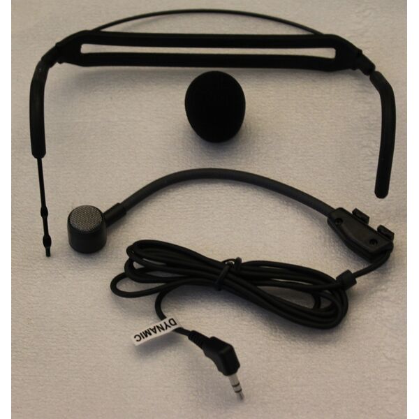 ENERGY HM-26L MICROFONO RICAMBIO HEADSET ARCHETTO ATTACCO MINI JACK STEREO TRS 3,5 mm