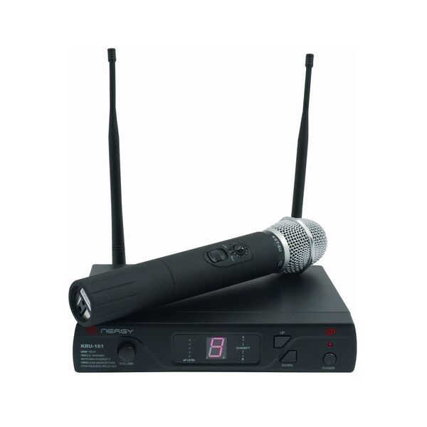 Energy - KRU-161/KST-6U MICROFONO WIRELESS GELATO PROFESSIONALE