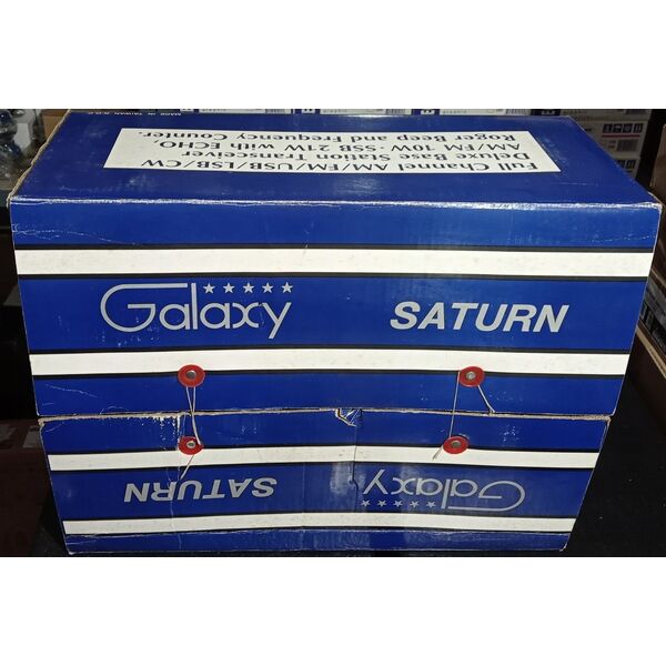 Galaxy Saturn Radio CB Base All-Mode Ultima Serie  Perfetta con Doppio Imballo da Collezione