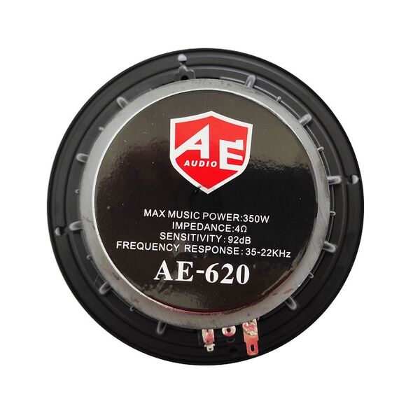 AE-Audio AE-620 Mid Woofer Altoparlante in Carbonio Medio Basso 6.5" 4 Ohm 350W