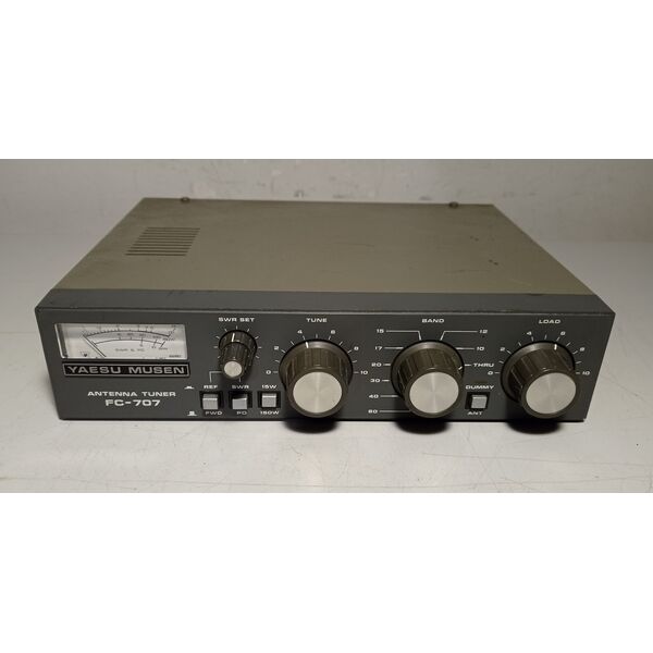Yaesu FC-707 Rosmetro Wattmetro Accordatore di Antenna + Carico Fittizio