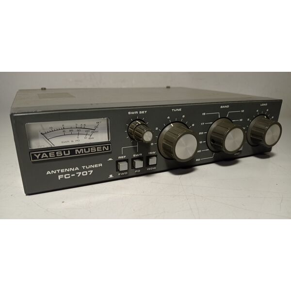 Yaesu FC-707 Rosmetro Wattmetro Accordatore di Antenna + Carico Fittizio