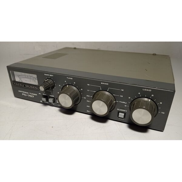 Yaesu FC-707 Rosmetro Wattmetro Accordatore di Antenna + Carico Fittizio