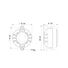 Lavoce Italiana DF10.101LE 1 Compression Driver, Ferrite Magnet