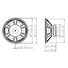 LaVoce Italiana SSF153.00 Woofer 380mm (15 pollici) 800W 8 Ohm
