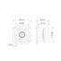 LaVoce Italiana BF10.10LA Tweeter a compressione da 1" con magnete in CCAW e bobina da 1"